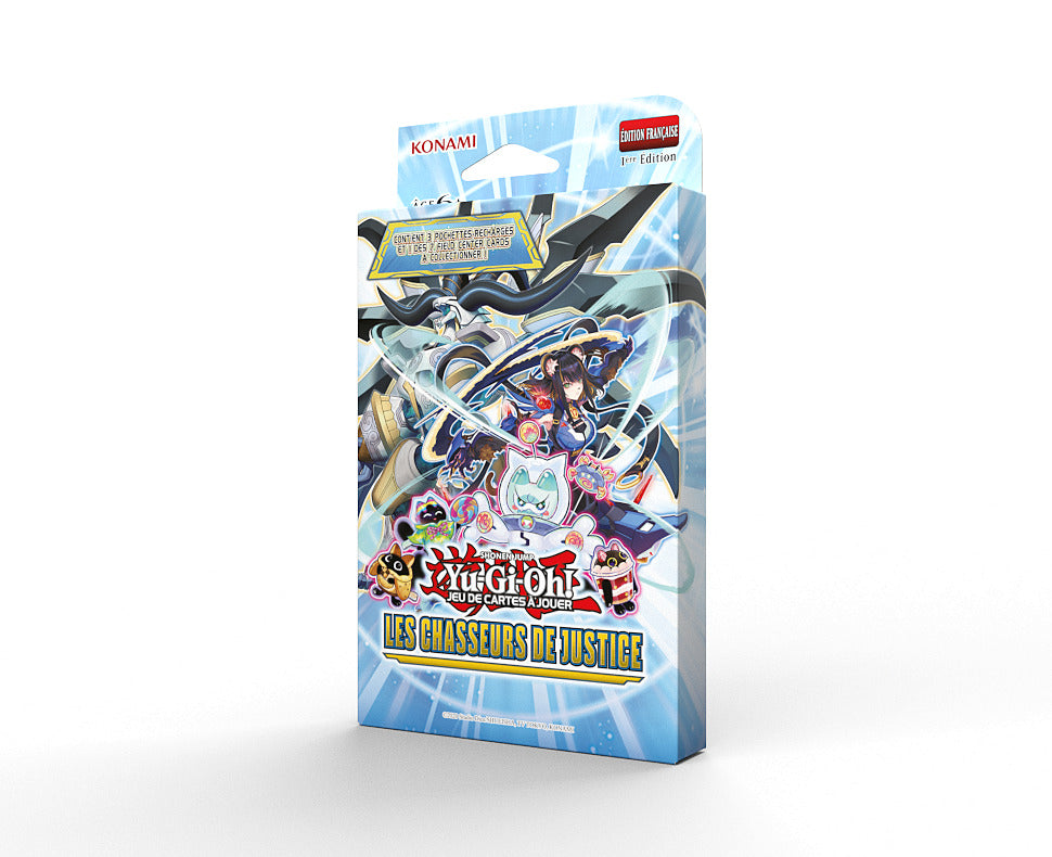 Yu-Gi-Oh! Pack de 3 Boosters Les Chasseurs de Justice (Blister cartonné) FR