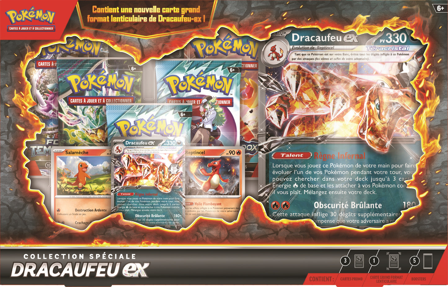 Pokémon : Collection Spéciale Dracaufeu EX FR