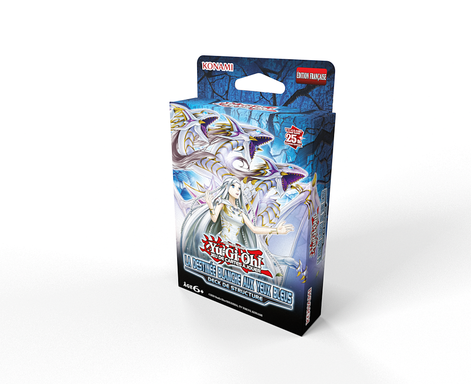 Yu-Gi-Oh! Deck de Structure de réimpression : La Destinée Blanche aux Yeux Bleus - FR