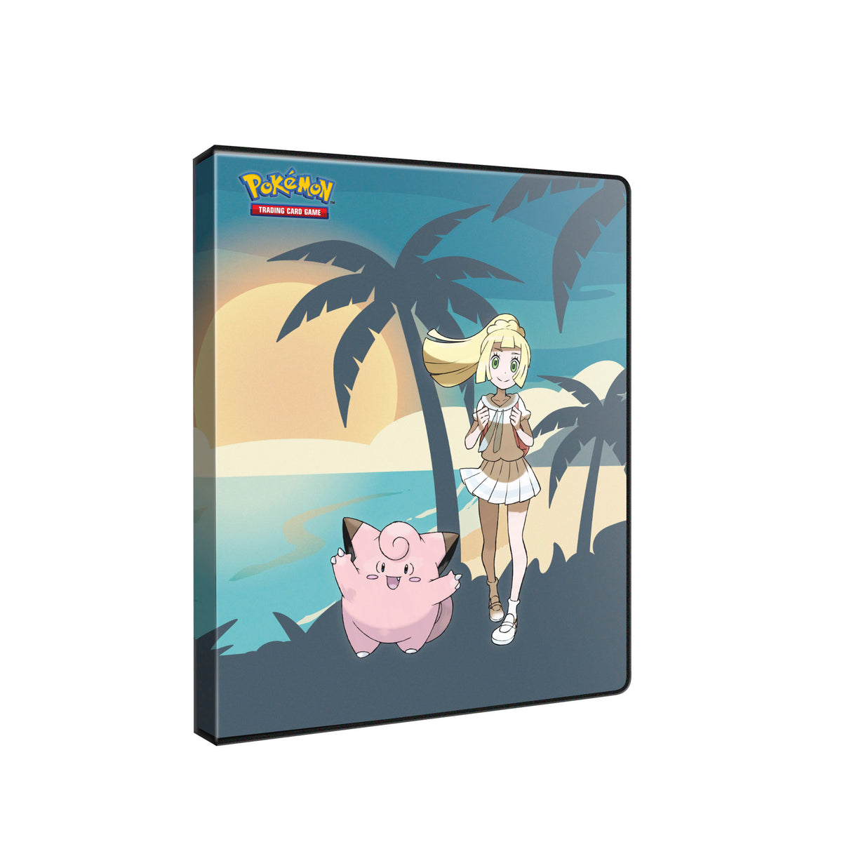 Ultra Pro Pokémon JCC : Portfolio Binder à 4 pochettes Lillie et Mélofée (80 cartes)