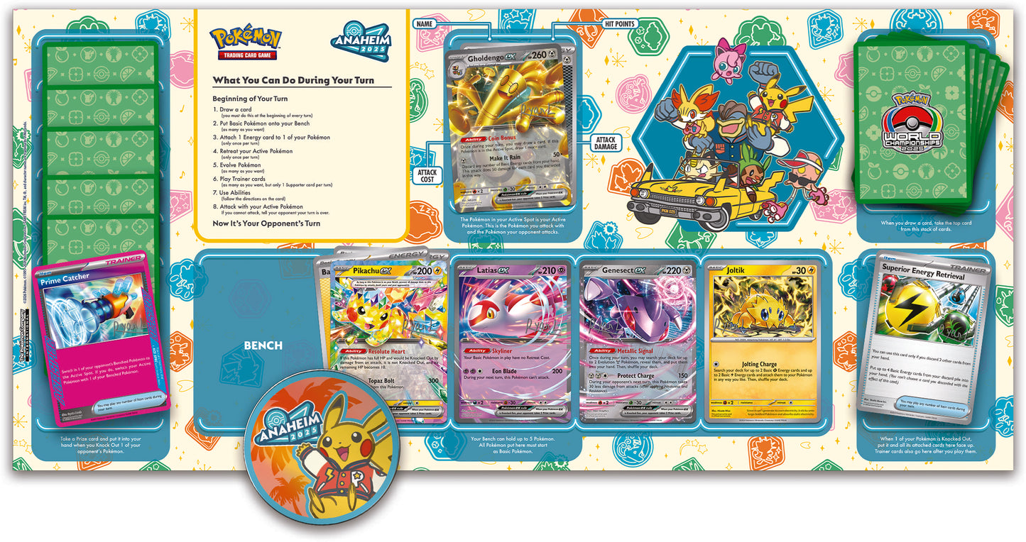Pokémon JCC : Decks des Championnats du Monde 2025 - FR (1x deck aléatoire)