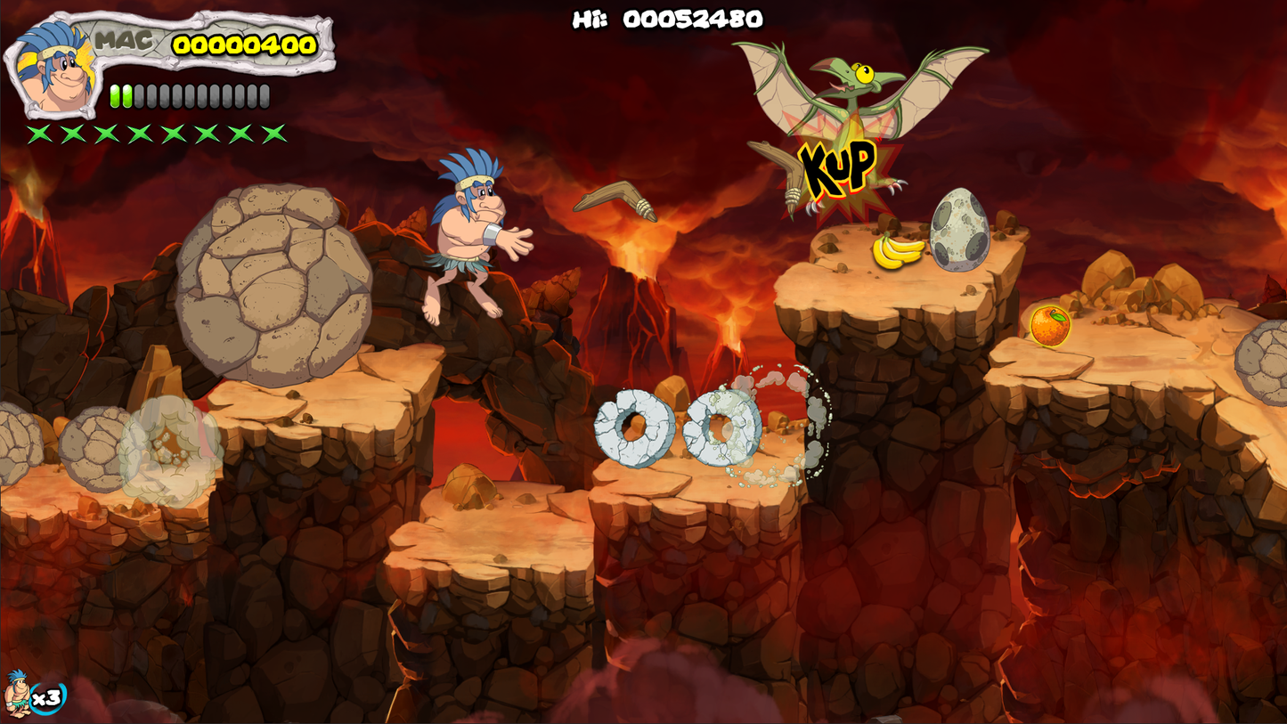 New Joe & Mac Caveman Ninja Playstation 5