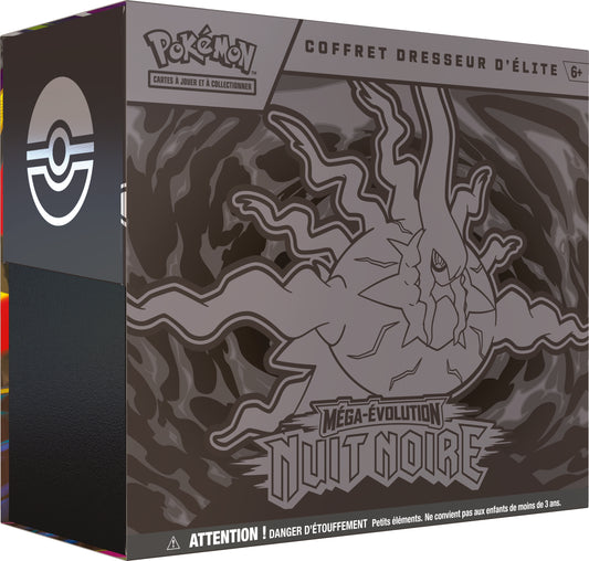 Pokémon JCC : ETB Coffret Dresseur d'Élite ME05 Méga-Évolution Nuit Noire - FR