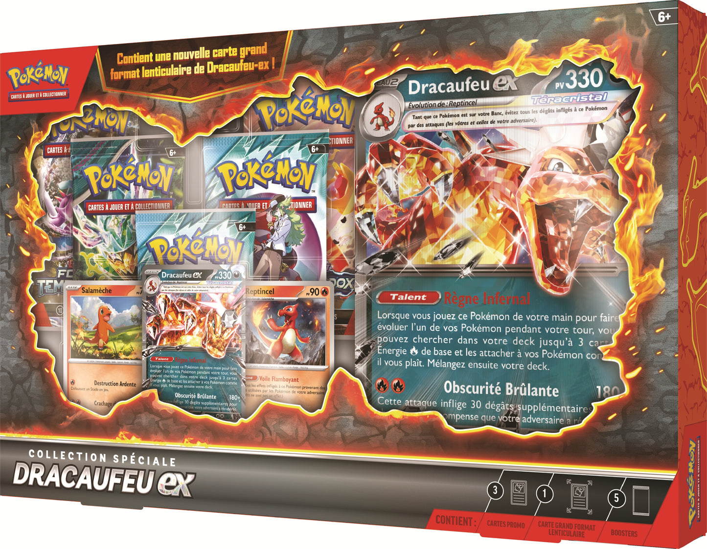 Pokémon : Collection Spéciale Dracaufeu EX FR