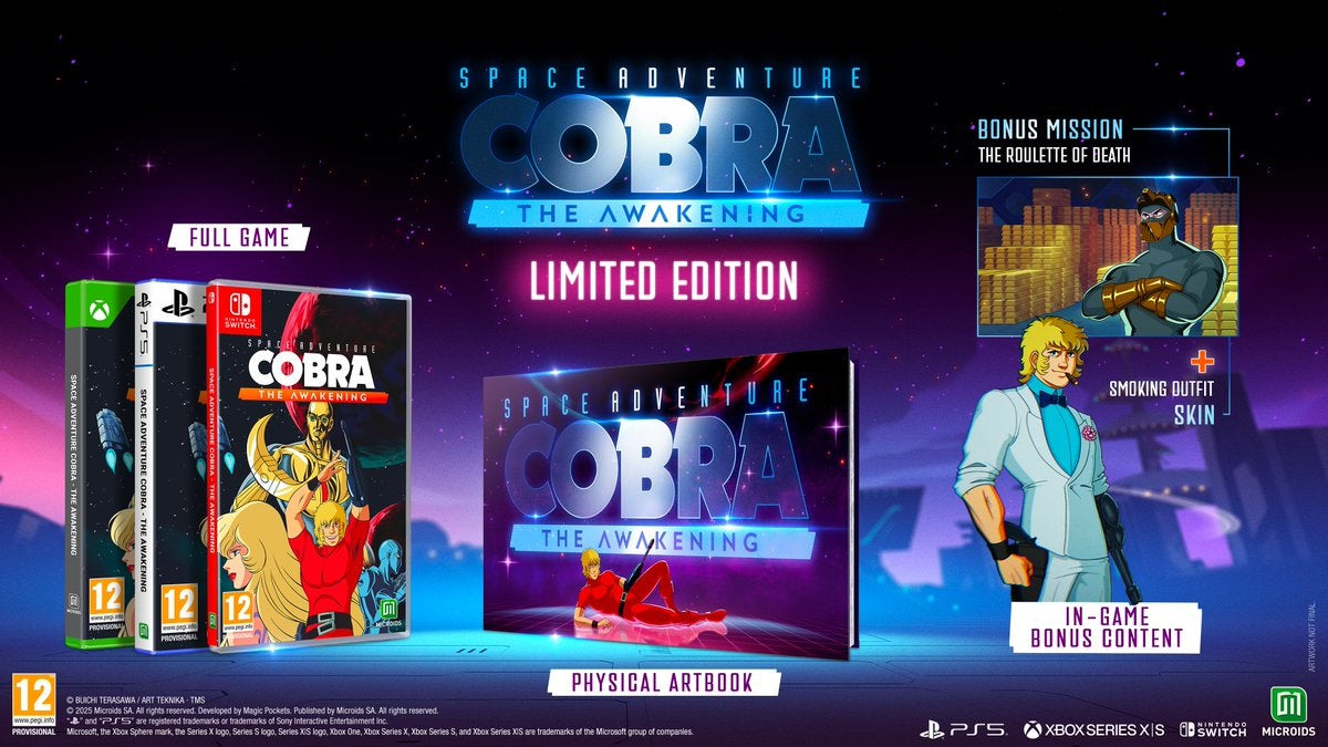 Space Adventure Cobra : The Awakening Limited Edition Playstation 5 PS5