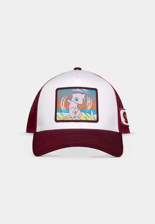 Casquette Pokémon 30 Ans Trucker Ajustable : Mew - Taille adulte