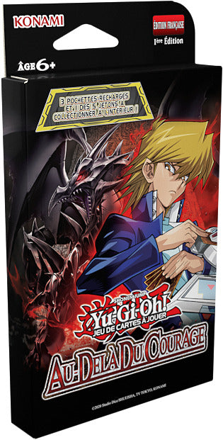 Yu-Gi-Oh! Pack de 3 Boosters (Boite cartonnée) Au-Delà du Courage - FR
