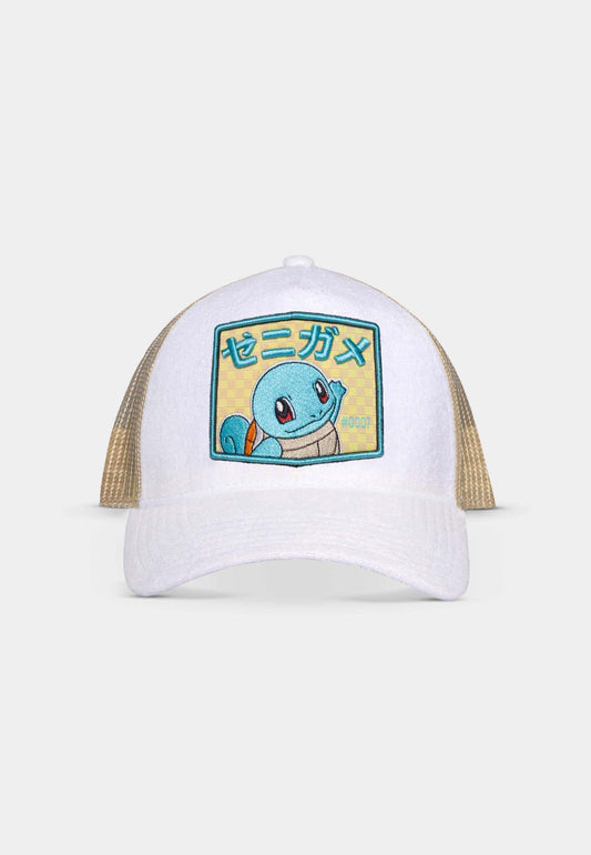 Casquette Pokémon 30 Ans Trucker Ajustable : Carapuce - Taille adulte