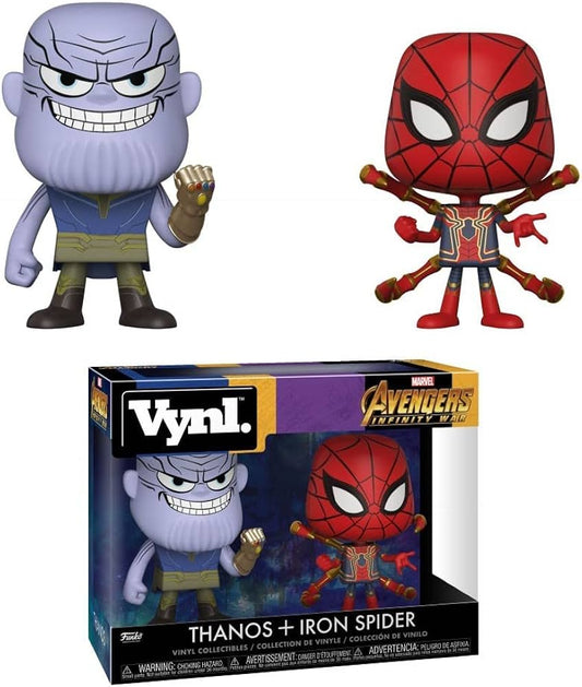 Figurines Funko Pop AVENGERS - Funko VYNL 2-Pack - Thanos & Iron Spider