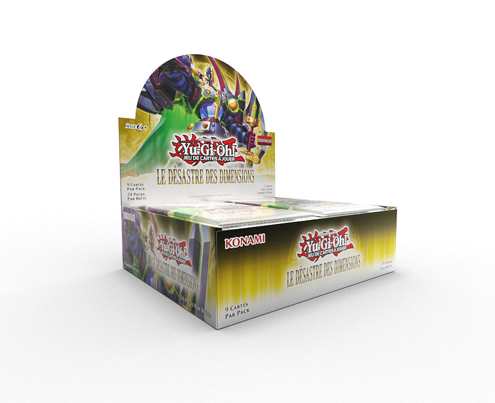 Yu-Gi-Oh! Display x 24 Boosters Le Désastre des Dimensions FR