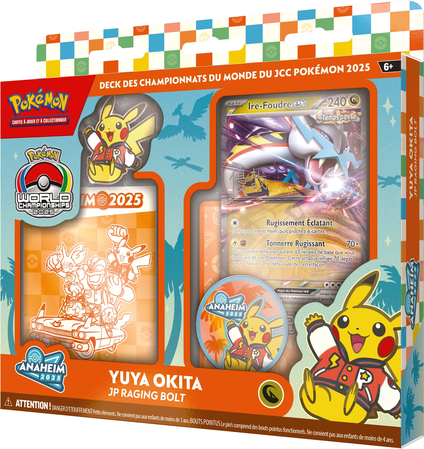 Pokémon JCC : Decks des Championnats du Monde 2025 - FR (1x deck aléatoire)
