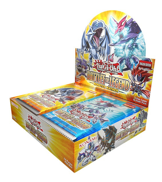 Yu-Gi-Oh! Display x 24 Boosters Batailles de Légende : Le Tumulte des Monstres FR