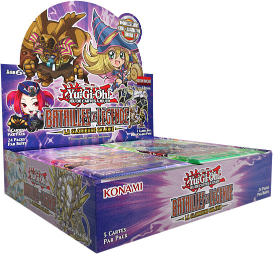 Yu-Gi-Oh! Display 24 Boosters Batailles de Légende : La Glorieuse Galerie - FR