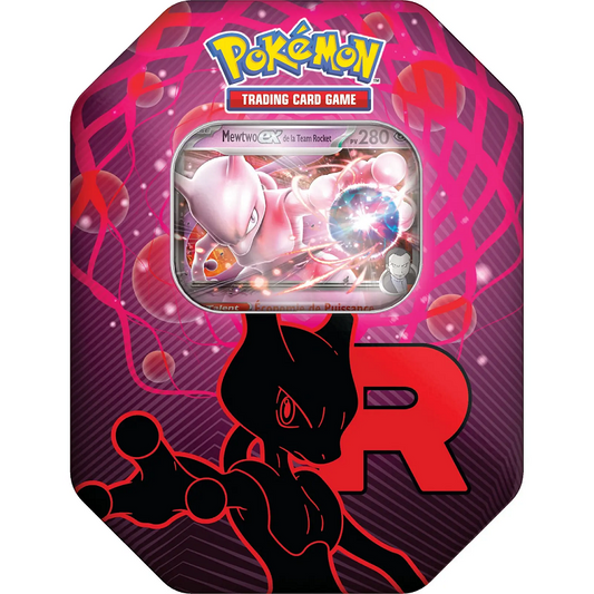 Pokémon : Boite de la Team Rocket Mewtwo EX FR