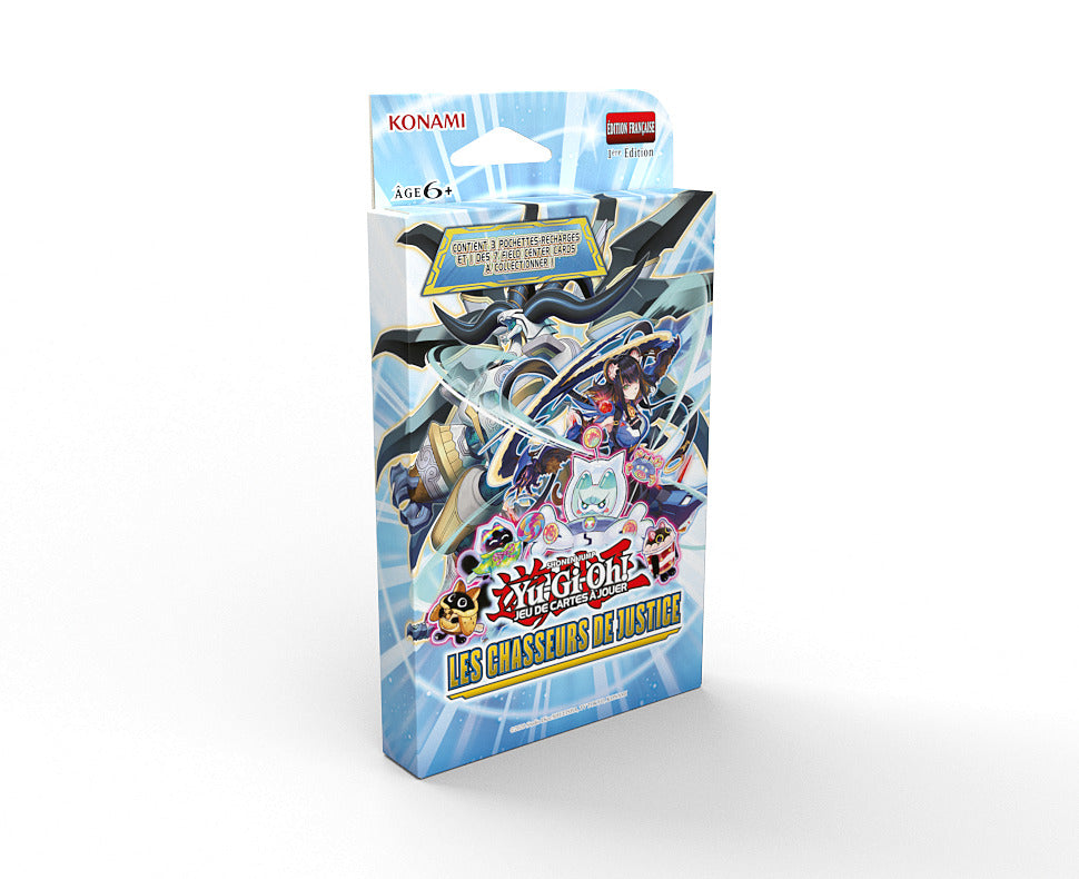 Yu-Gi-Oh! Pack de 3 Boosters Les Chasseurs de Justice (Blister cartonné) FR
