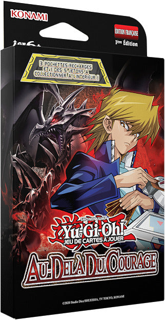 Yu-Gi-Oh! Pack de 3 Boosters (Boite cartonnée) Au-Delà du Courage - FR