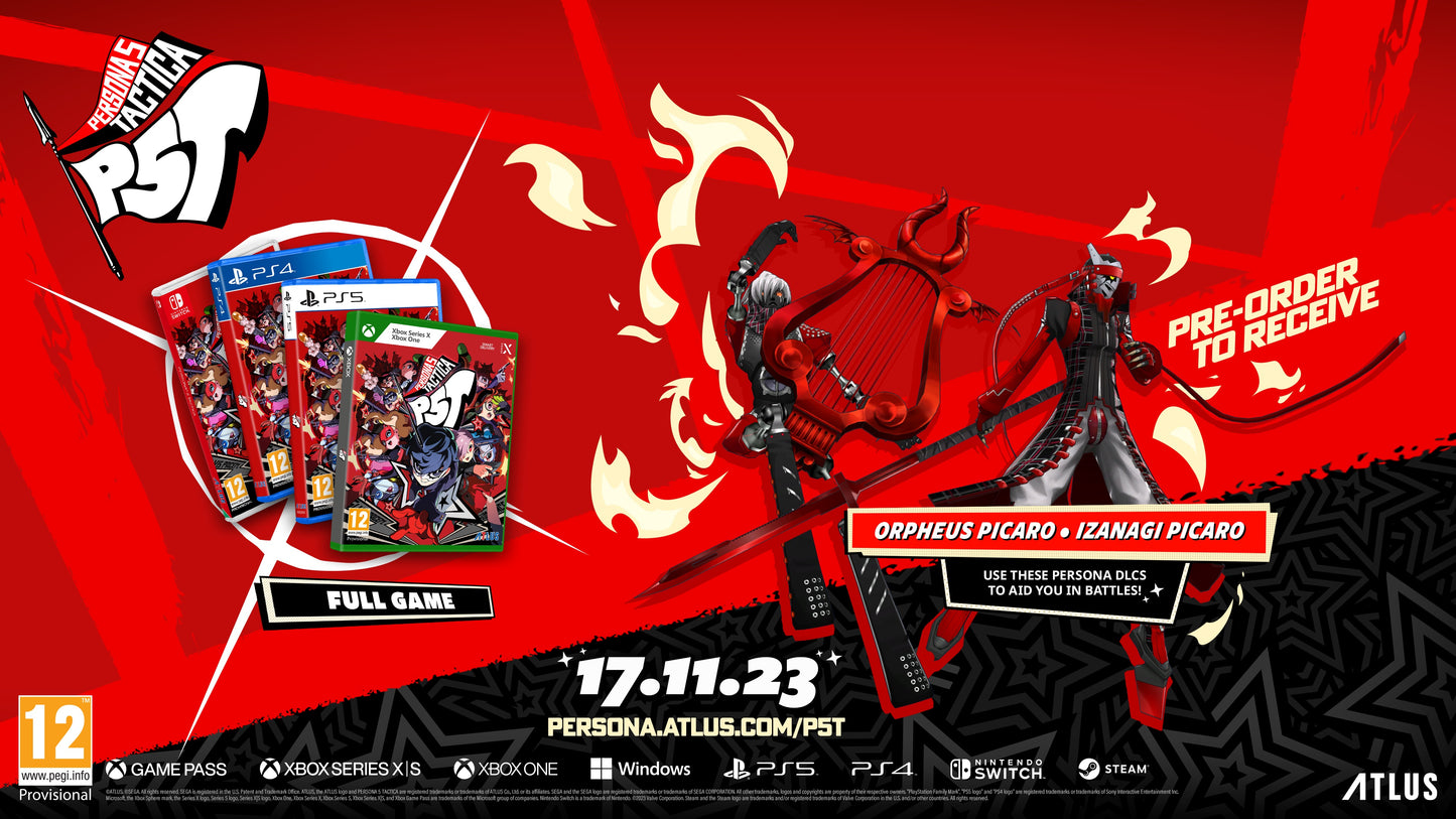 Persona 5 Tactica Playstation 4 PS4