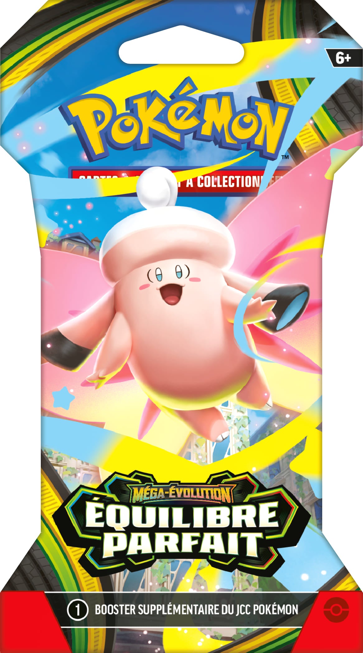 PRÉCOMMANDE - Pokémon JCC : Booster Cartonné ME03 Méga-Évolution Équilibre Parfait (1x Booster aléatoire) - FR