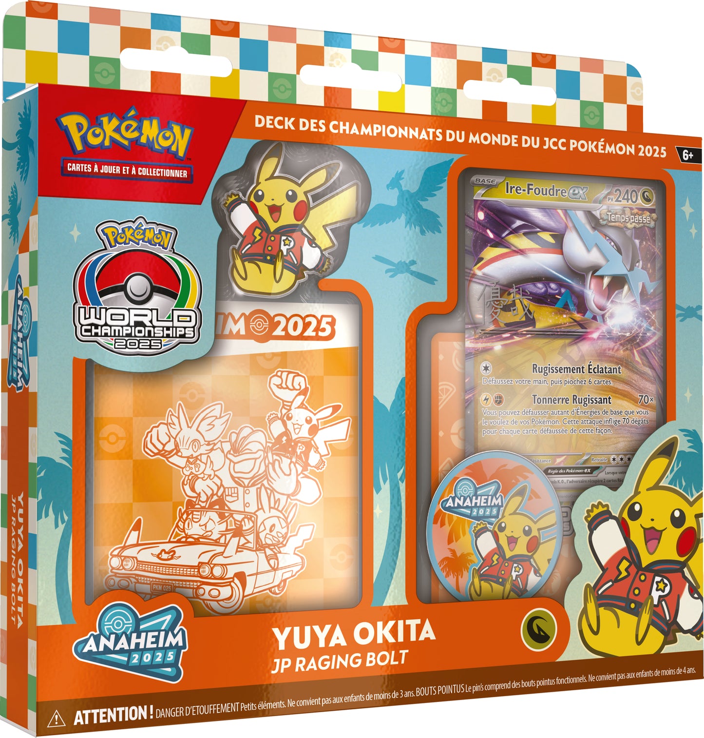 Pokémon JCC : Decks des Championnats du Monde 2025 - FR (1x deck aléatoire)