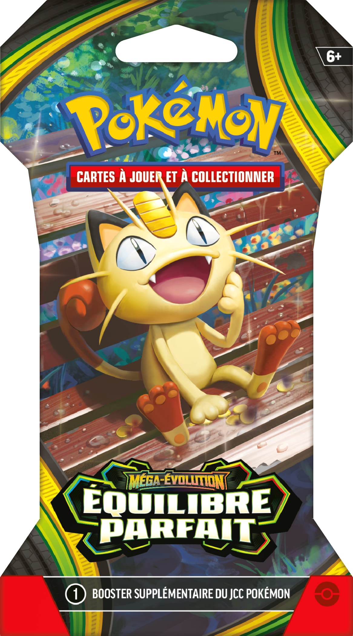 PRÉCOMMANDE - Pokémon JCC : Booster Cartonné ME03 Méga-Évolution Équilibre Parfait (1x Booster aléatoire) - FR