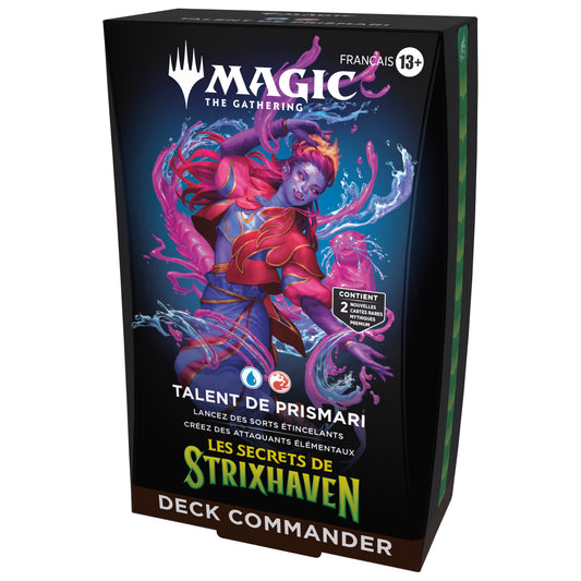 Magic: The Gathering - Deck Commander Les Secrets de Strixhaven - Talent de Prismari FR