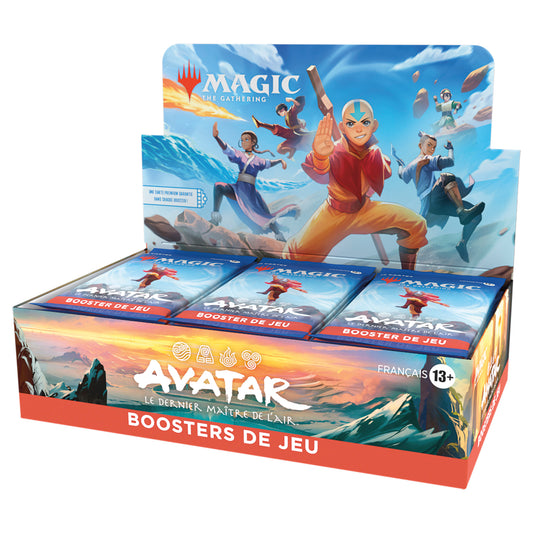 Magic: The Gathering  Display de Boosters de jeu Avatar, le dernier maître de l'air (30 Boosters)  FR