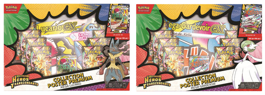 PRÉCOMMANDE - Pokémon JCC : Collection Poster Premium Méga-Évolution - ME2.5 Héros Transcendants (1x Boite aléatoire)- FR