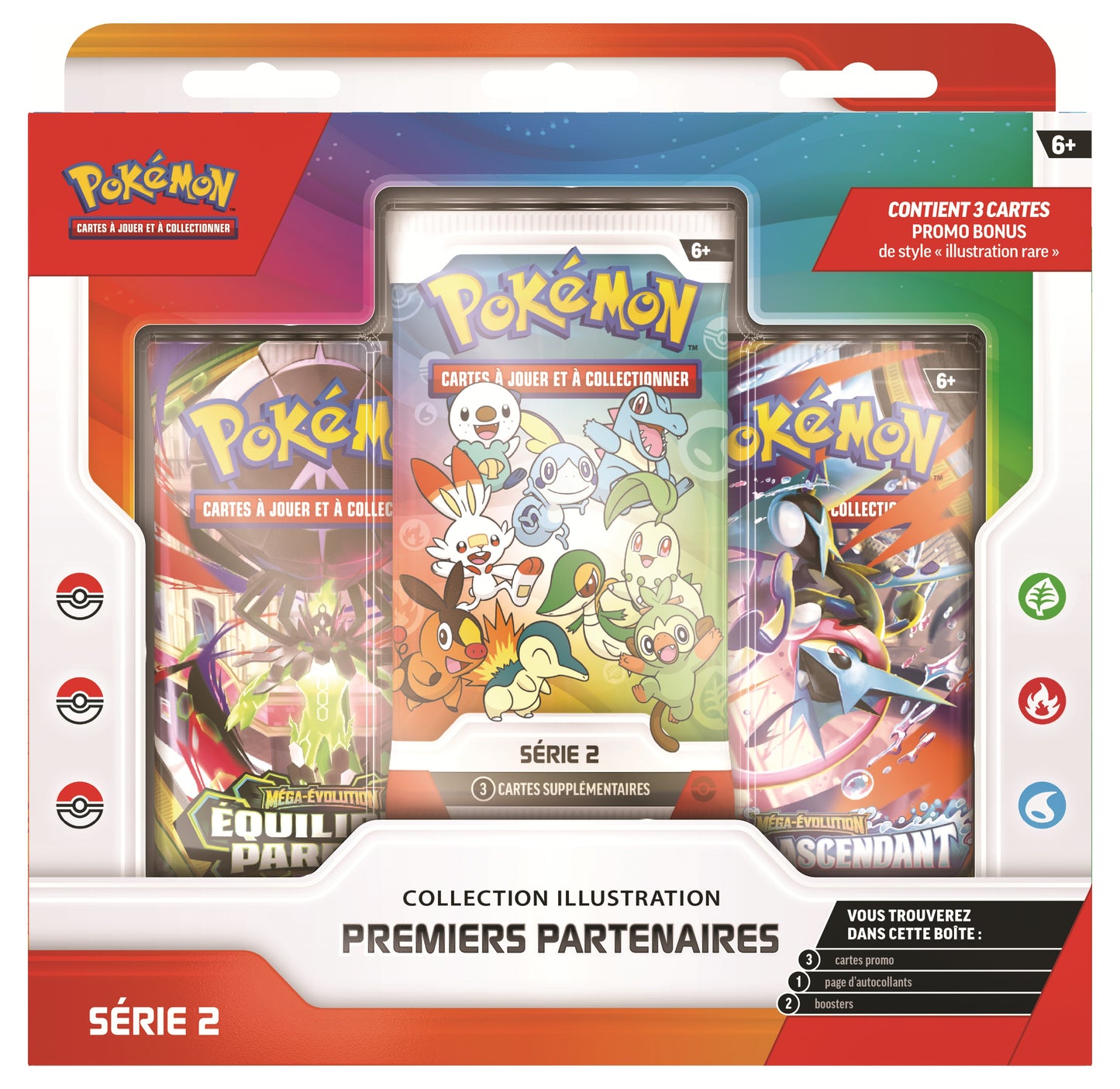 Pokémon JCC : Collection Illustration Premiers Partenaires - Série 2 - FR