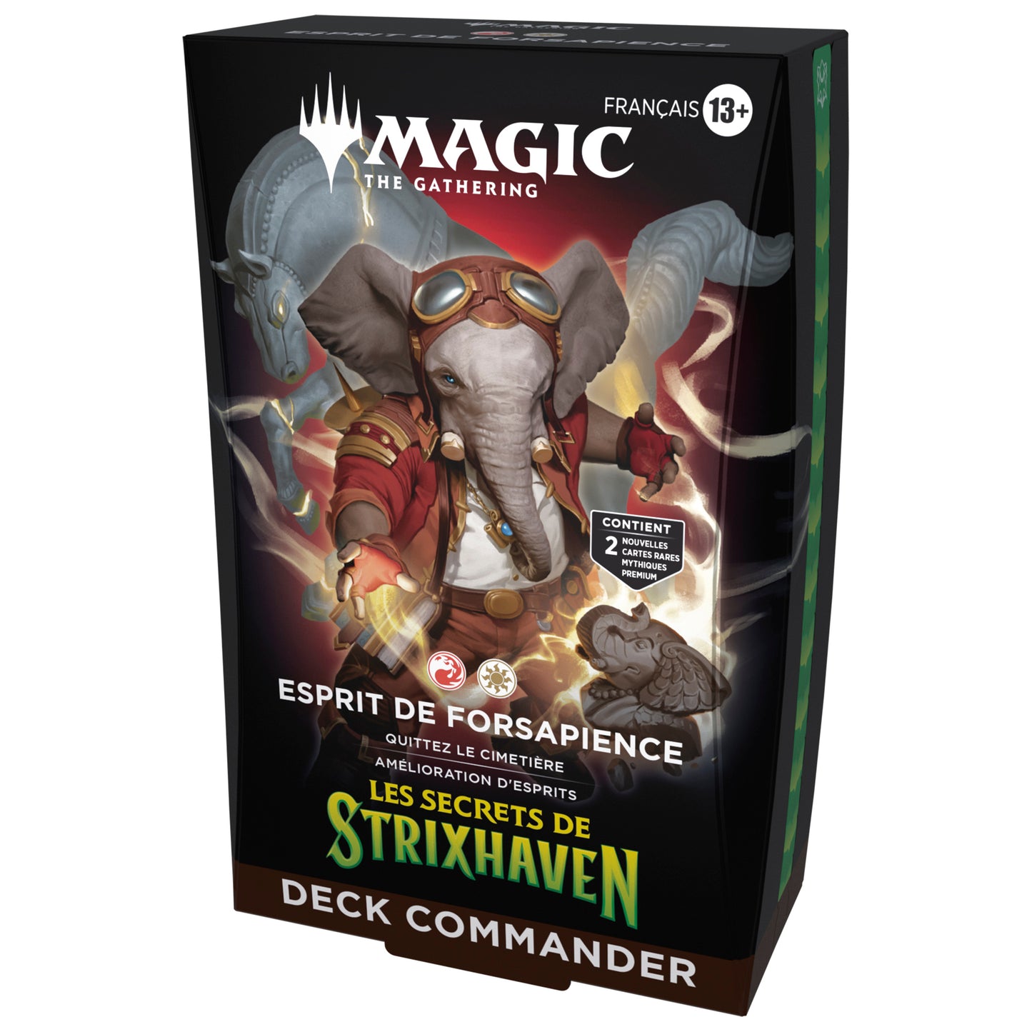 Magic: The Gathering - Deck Commander Les Secrets de Strixhaven - Esprit de Forsapience FR
