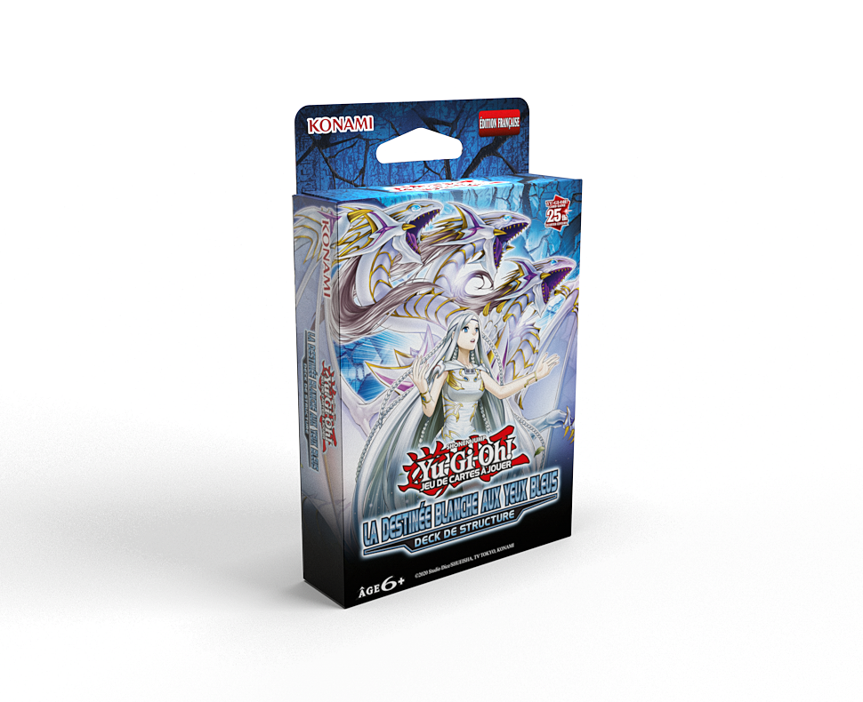 Yu-Gi-Oh! Deck de Structure de réimpression : La Destinée Blanche aux Yeux Bleus - FR