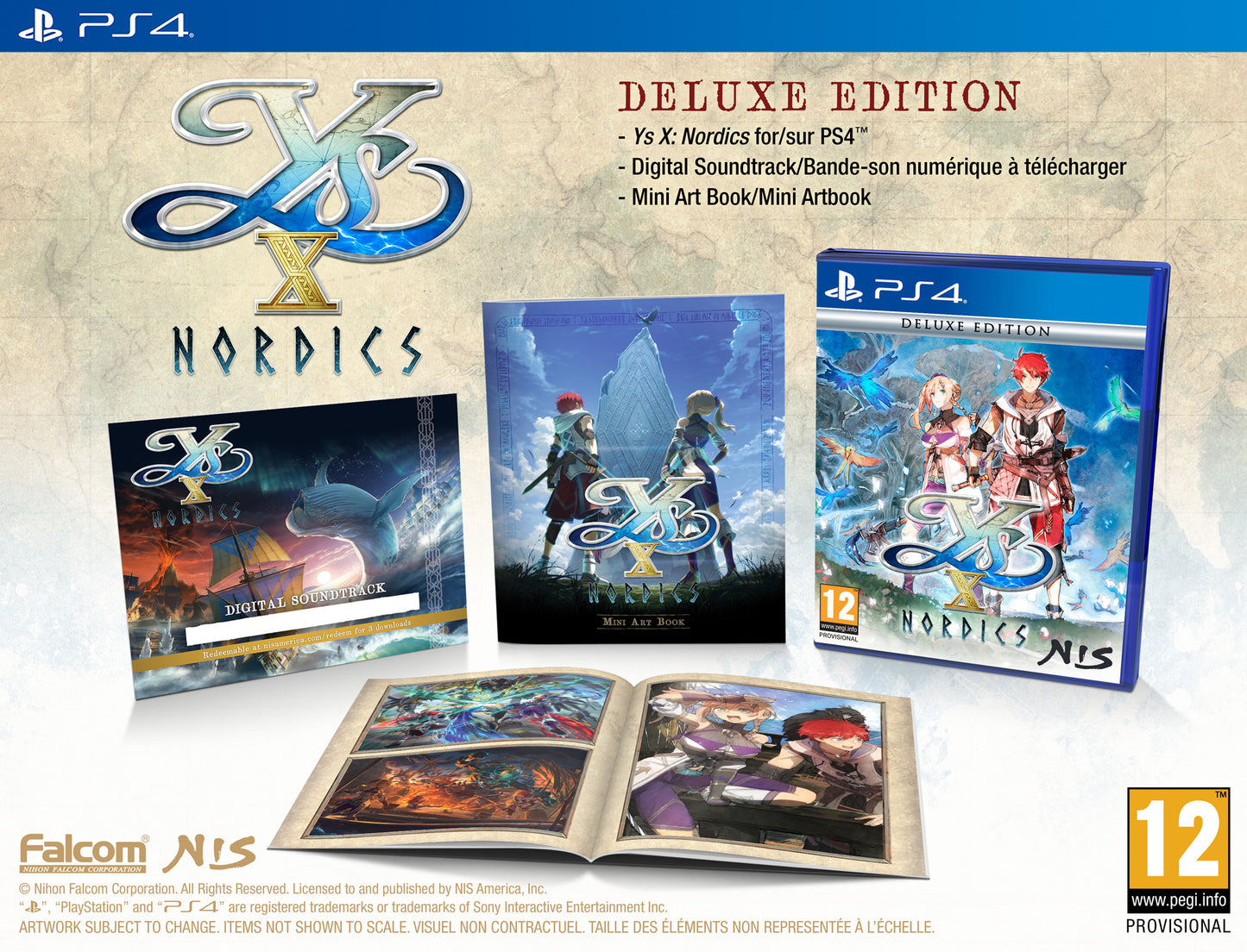 YS X Nordics Deluxe Edition Playstation 4