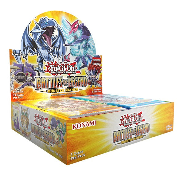 Yu-Gi-Oh! Display x 24 Boosters Batailles de Légende : Le Tumulte des Monstres FR
