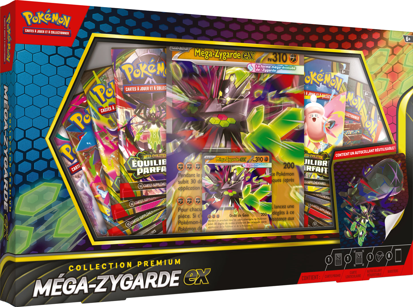 Pokémon JCC : Coffret Collection Premium  Méga-Zygarde EX - FR