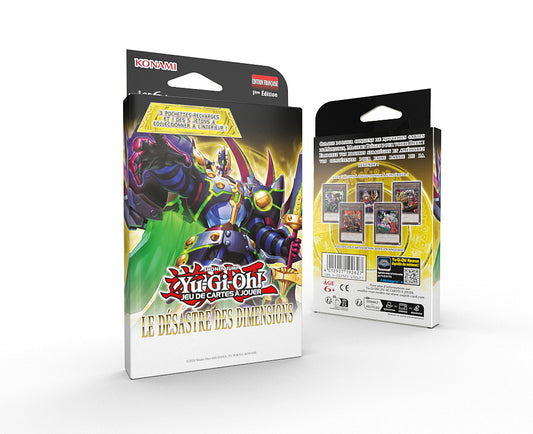 Yu-Gi-Oh! Pack de 3 Boosters Le Désastre des Dimensions FR.