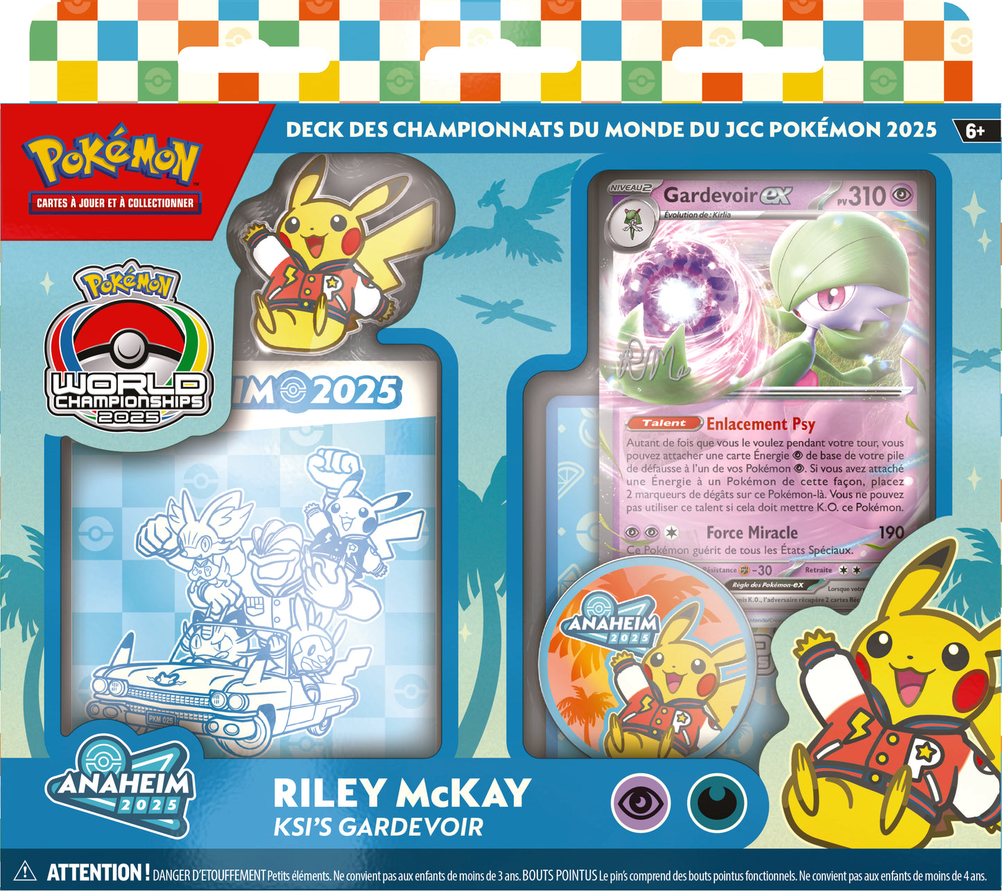 Pokémon JCC : Decks des Championnats du Monde 2025 - FR (1x deck aléatoire)