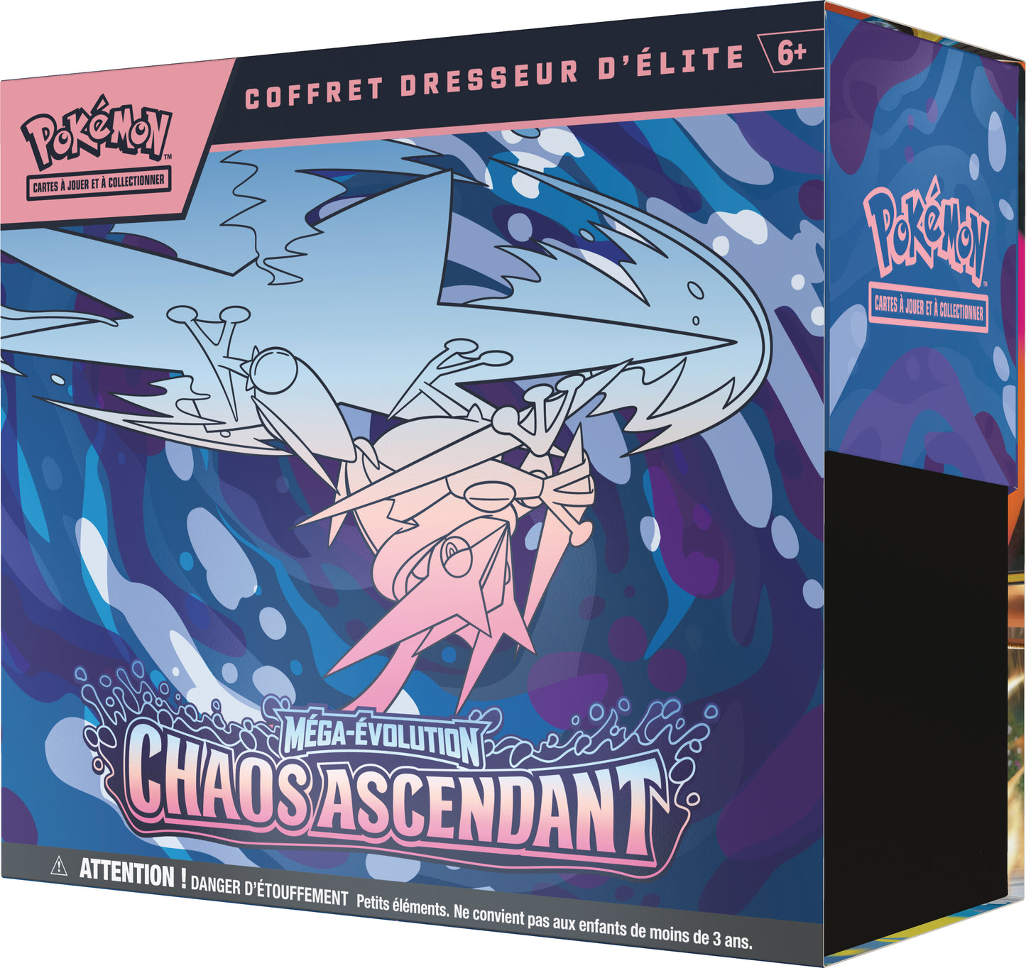 Pokémon JCC : ETB Coffret Dresseur d'Élite Méga-Évolution ME04 Chaos Ascendant - FR