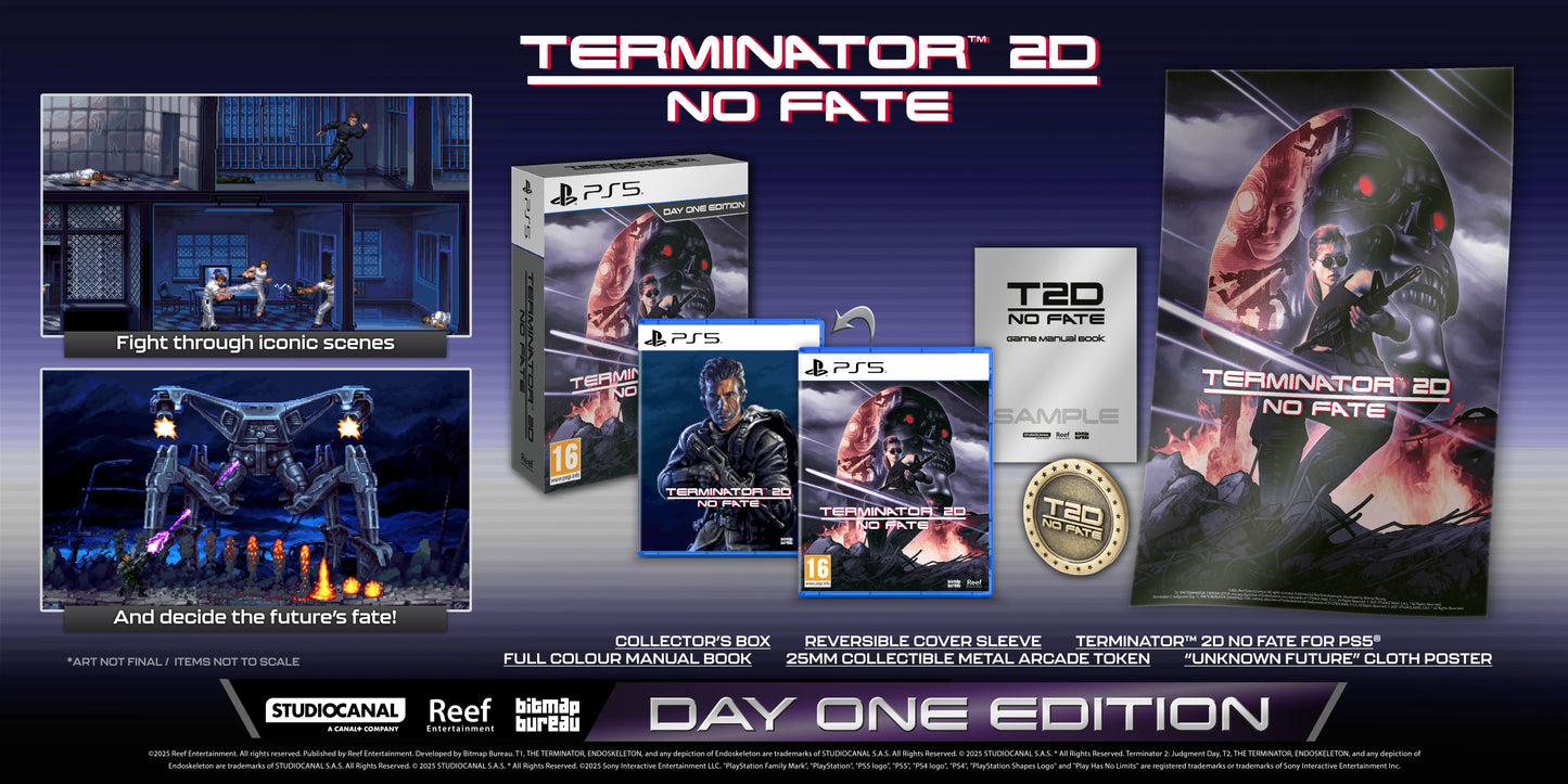 Terminator 2D NO FATE  Day One Edition Playstation 5 PS5
