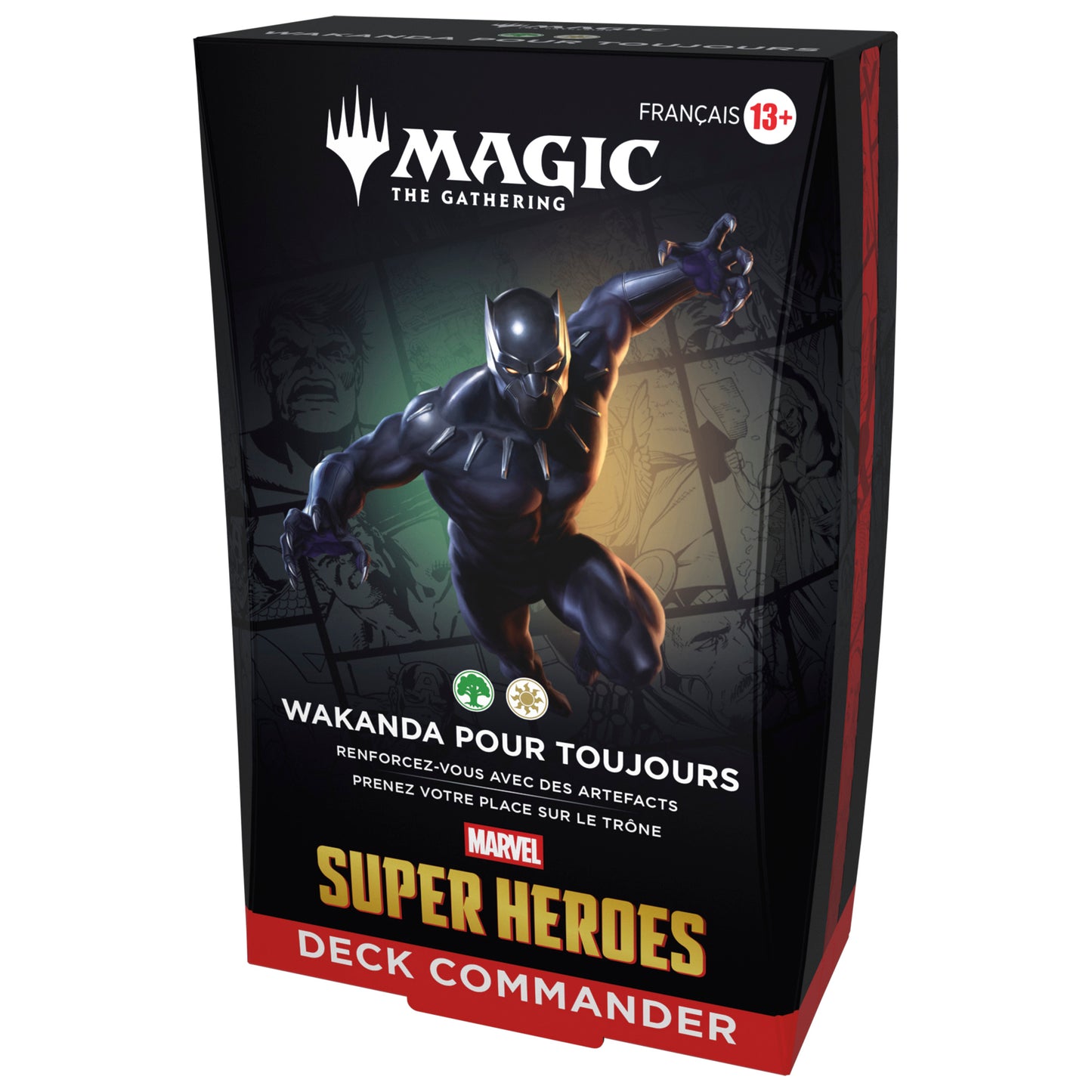 Magic: The Gathering - Deck Commander Marvel Super Heroes - Wakanda pour Toujours - FR