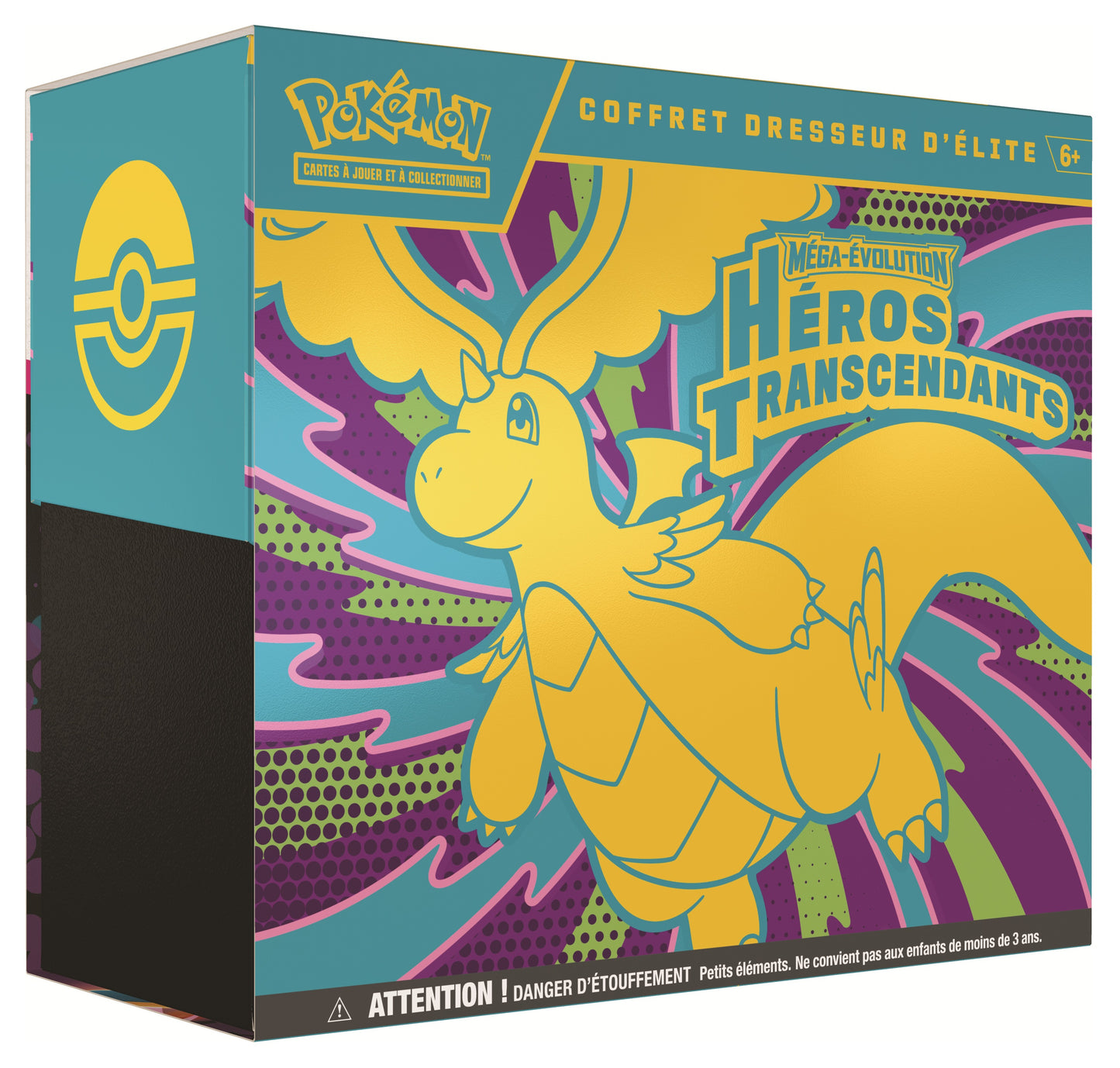 Pokémon JCC : ETB Coffret Dresseur d'Élite ME2.5 Méga-Évolution Héros Transcendants FR