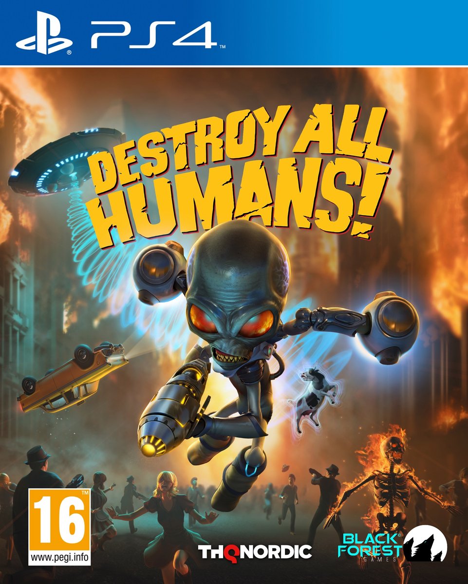Destroy All Humans! Playstation 4  PS4