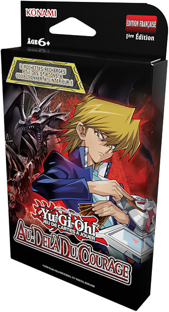 Yu-Gi-Oh! Pack de 3 Boosters (Boite cartonnée) Au-Delà du Courage - FR