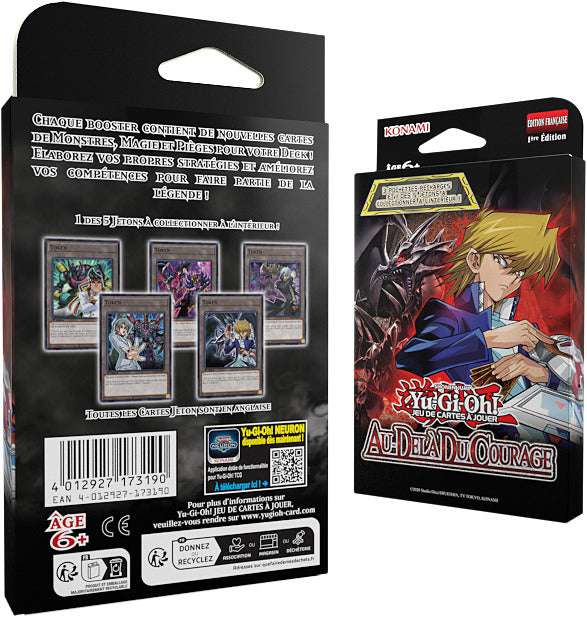 Yu-Gi-Oh! Pack de 3 Boosters (Boite cartonnée) Au-Delà du Courage - FR