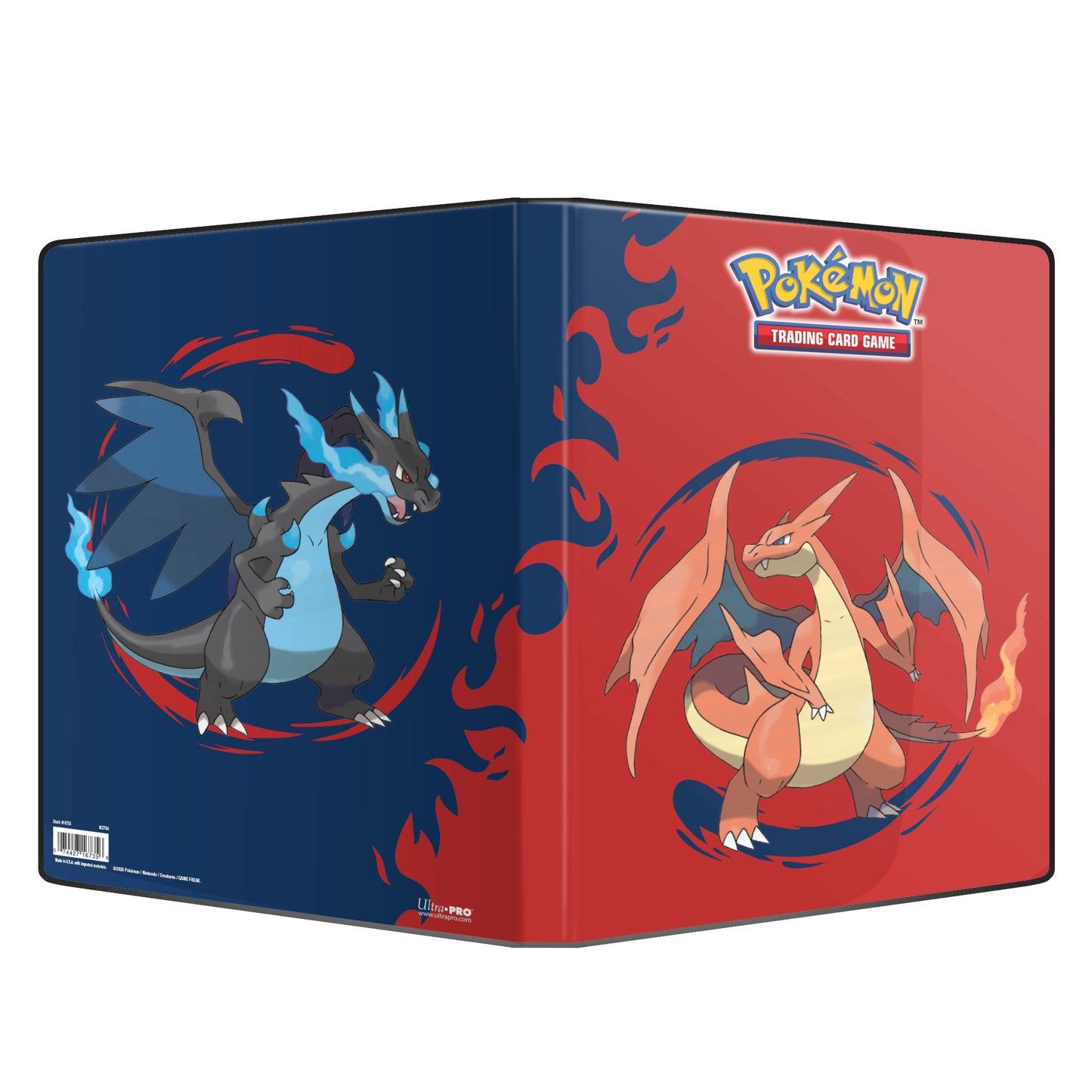 Ultra Pro Pokémon JCC : Portfolio Binder à 9 pochettes Méga-Dracaufeu X et Méga Dracaufeu Y (180 cartes)