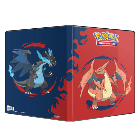 Ultra Pro Pokémon JCC : Portfolio Binder à 9 pochettes Méga-Dracaufeu X et Méga Dracaufeu Y (180 cartes)