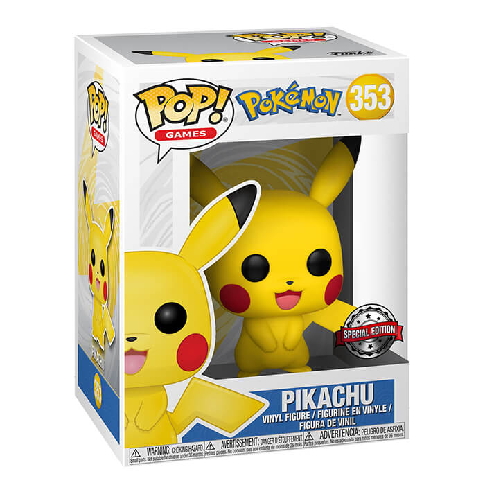 Funko Pop! Games Pokémon S1 Pikachu - Special Edition