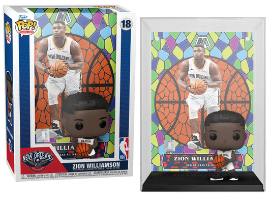 Figurine Funko Pop NBA - POP Trading Cards N° 18 - Zion Williamson (Mosaic)