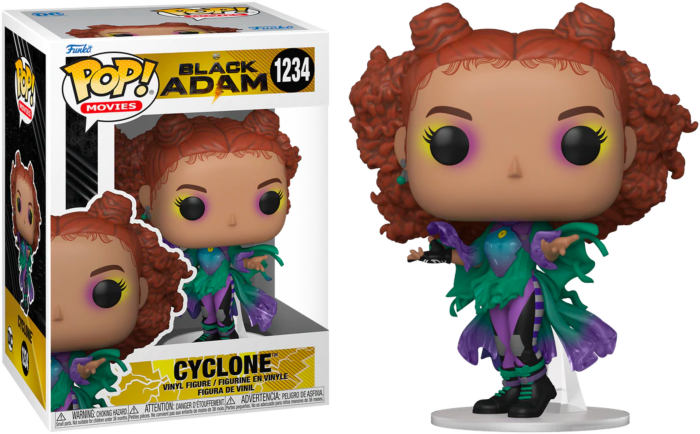 Figurine Funko Pop Movies Black Adam 1234 Cyclone
