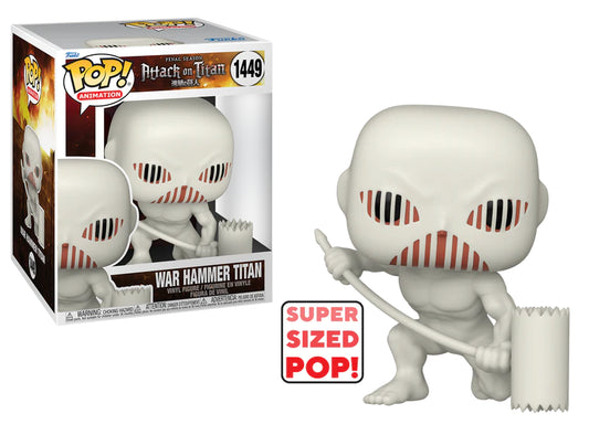 Figurine Funko Pop L'ATTAQUE DES TITANS - POP Super 6'' N° 1449 - Titan Marteau d'Armes