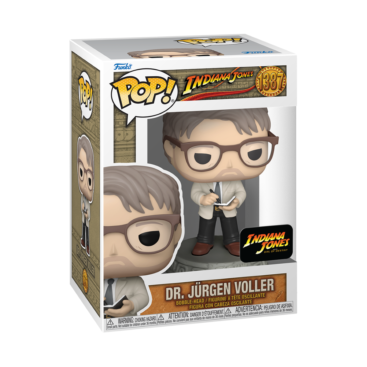 Figurine Funko Pop Indiana Jones 1387 Dr Jurgen Voller
