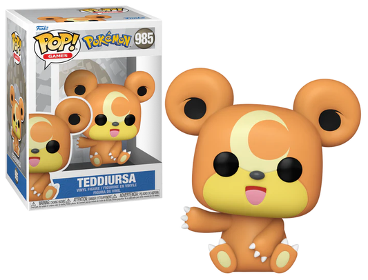 Figurine Funko Pop Pokémon 985 Teddiursa